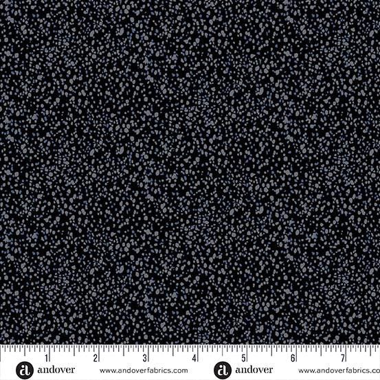 Freckles Abyss Freckles by Karen Lewis Textiles for Andover Fabrics - A-1424-K