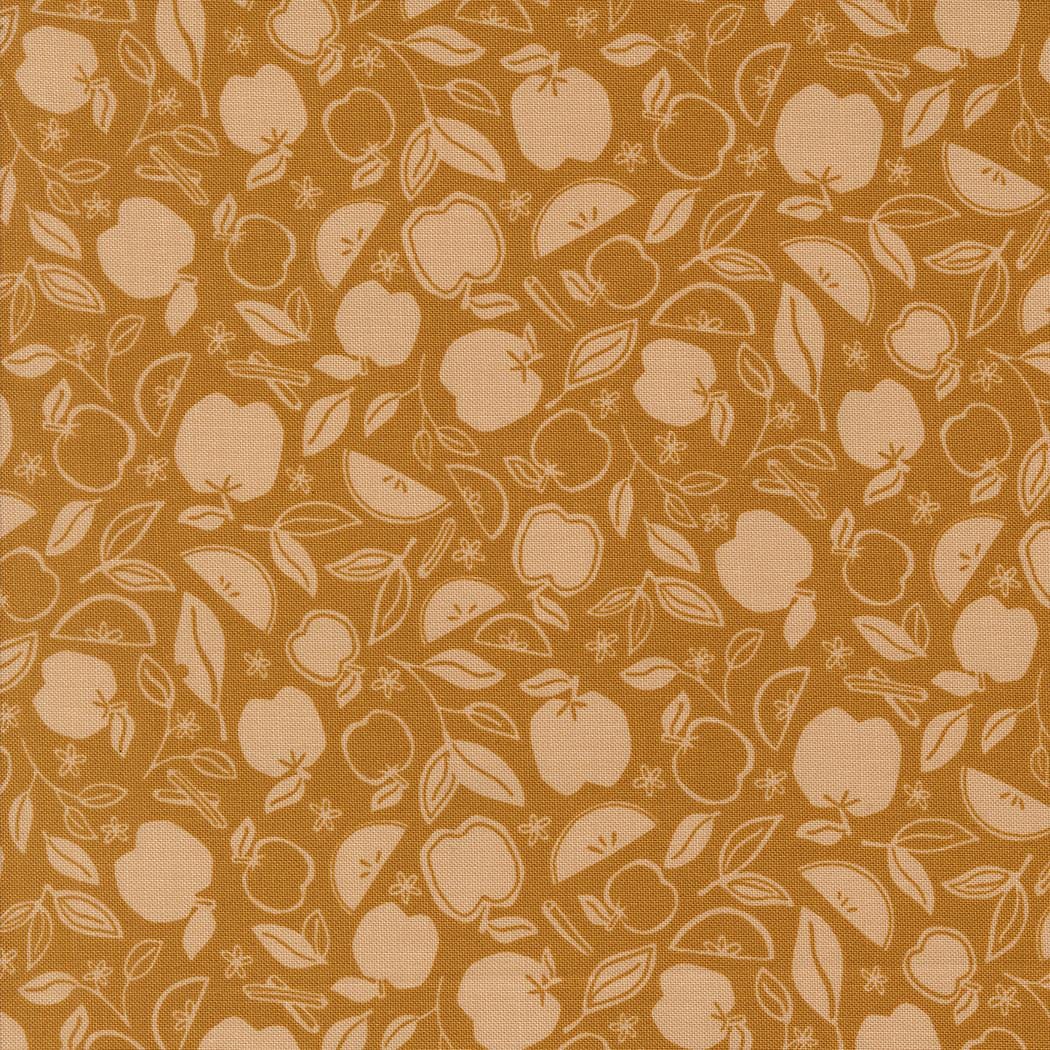 Rainier Apple Crisp Novelty Fruit Caramel by Jessica Rose for Moda Fabrics - 38143 14