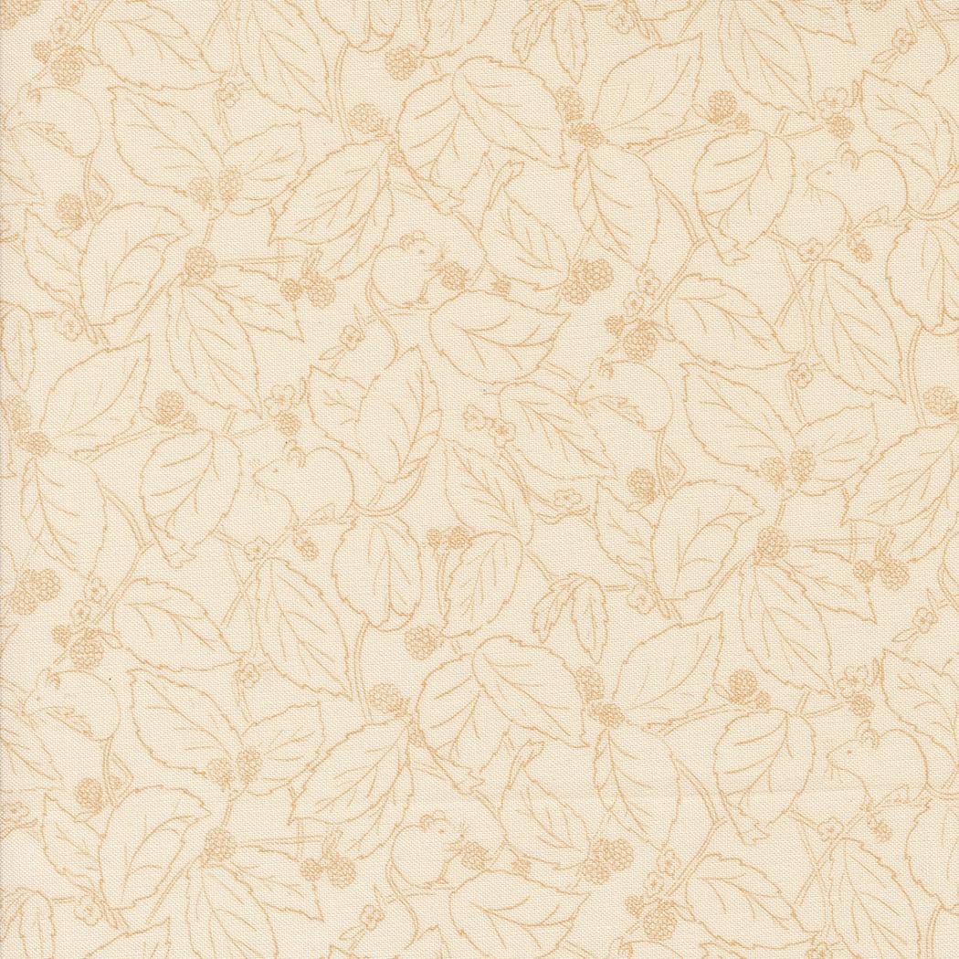 Rainier Blackberry Bramble Blenders Leaves Eggshell by Jessica Rose for Moda Fabrics - 38145 11