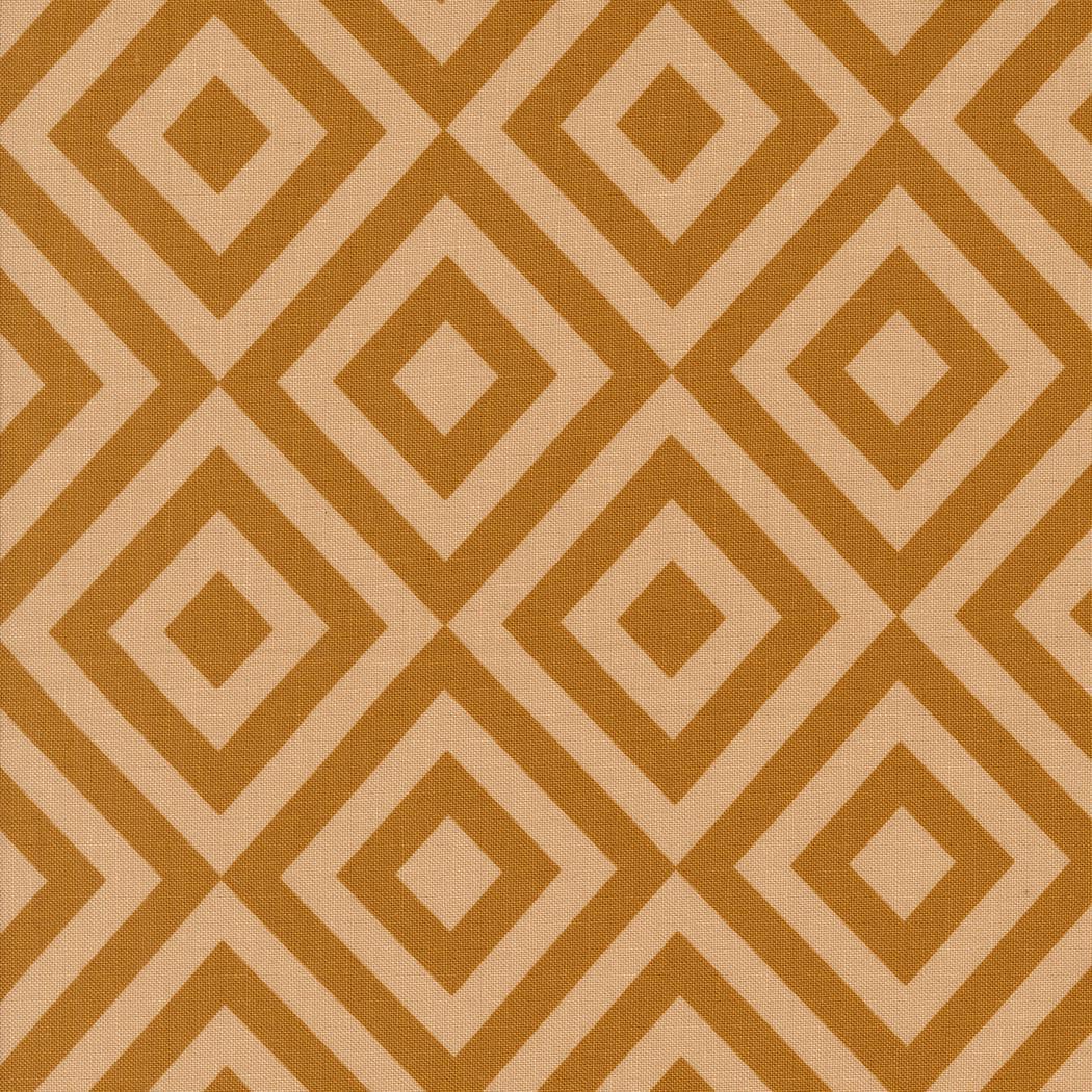 Rainier Glacier Peak Geometrics Caramel by Jessica Rose for Moda Fabrics - 38147 14