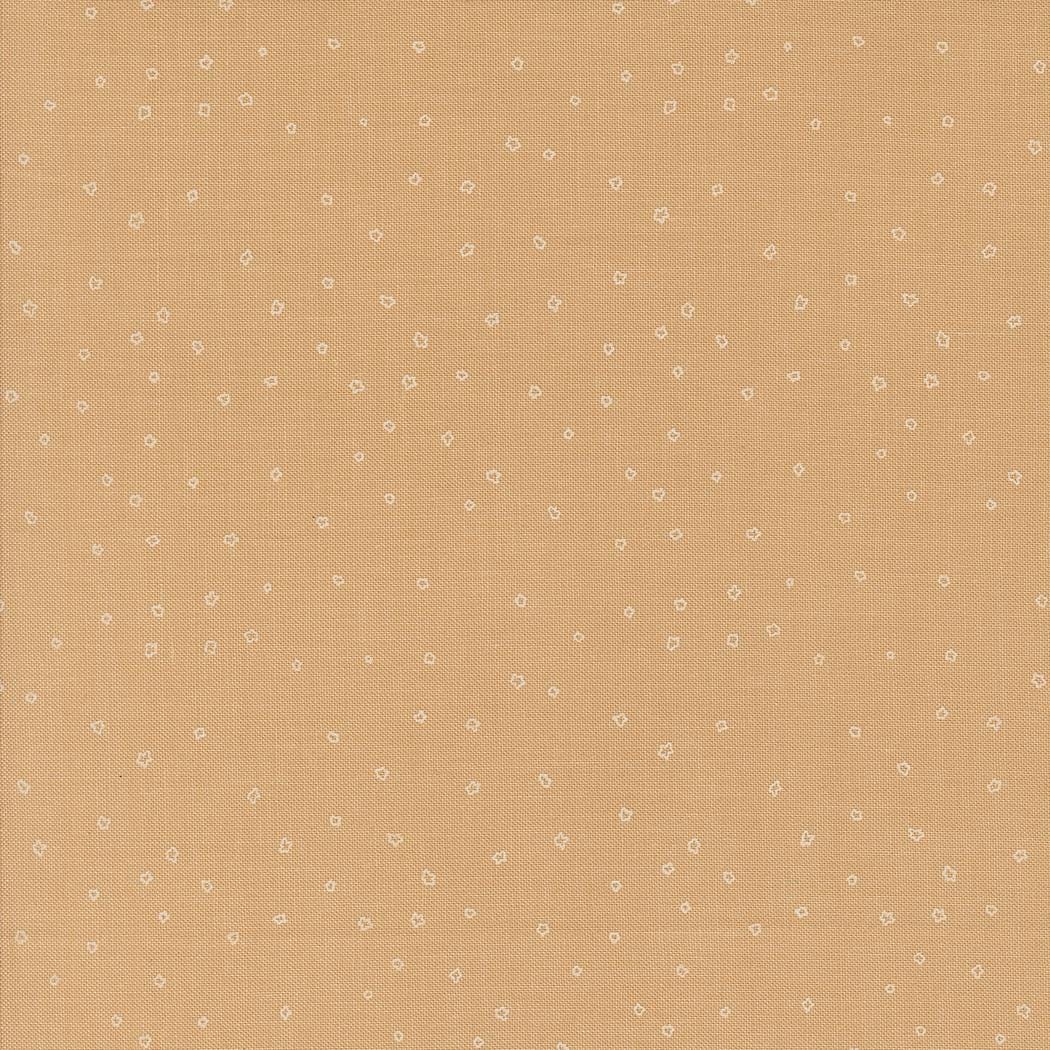 Rainier Puddle Jumpers Dots Tiny Flower Tan by Jessica Rose for Moda Fabrics - 38149 18