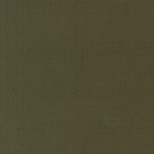 Berry And Pine Yule Herringbone Blenders Wintergreen by Lella Boutique for Moda Fabrics - 5246 13