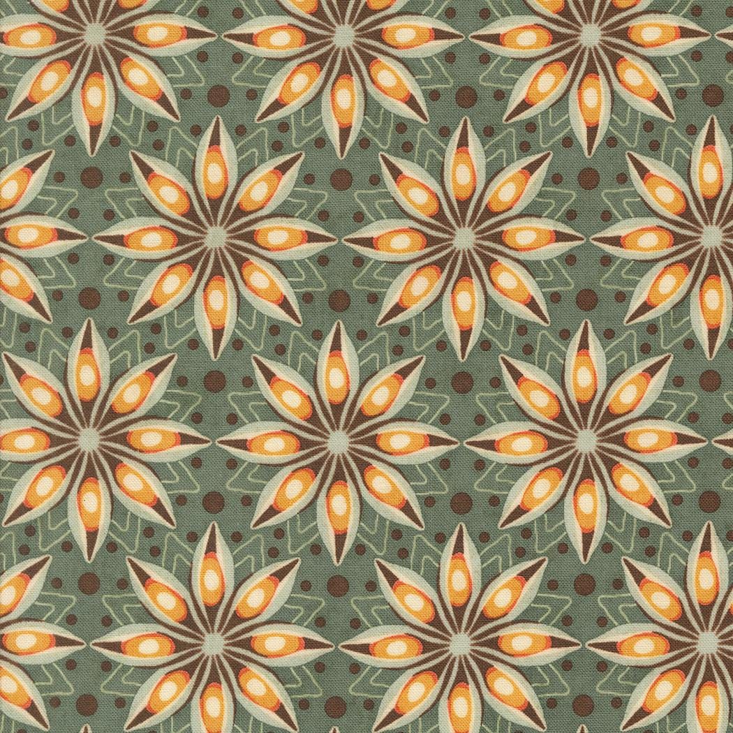 Acorn Hollow Eucalyptus Spiced Florals by BasicGrey for Moda Fabrics - 30762 19