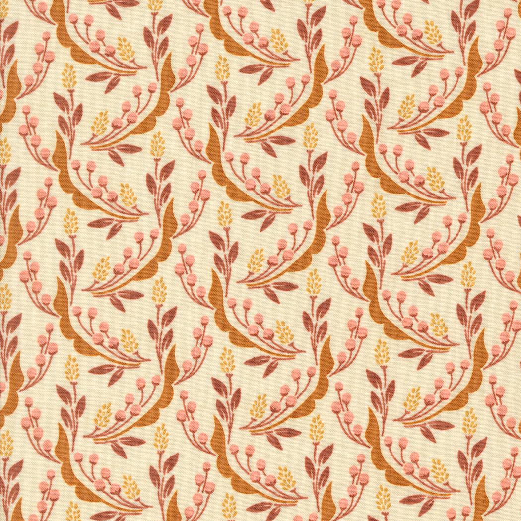 Acorn Hollow Ecru Harvest Florals Wheat by BasicGrey for Moda Fabrics - 30763 11