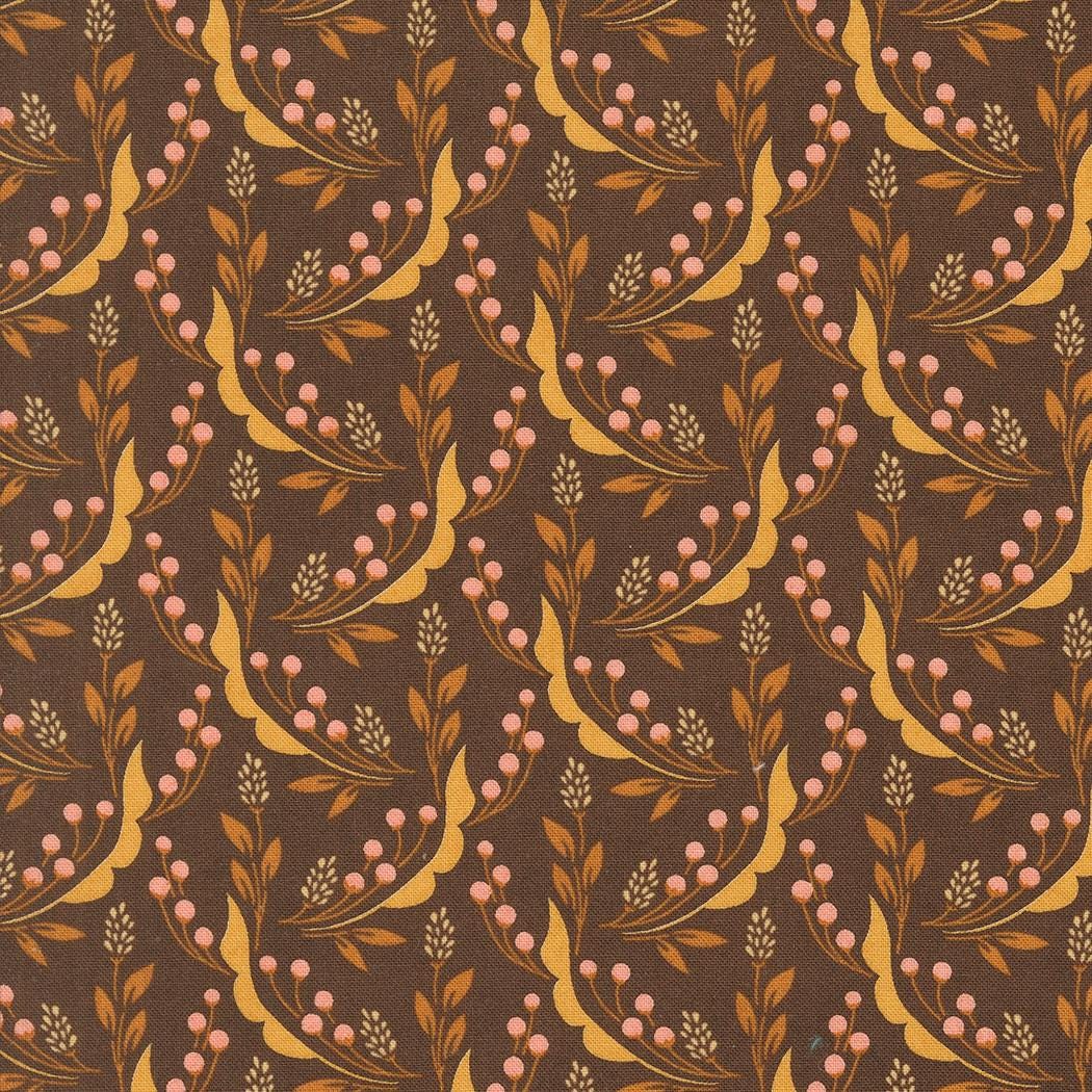 Acorn Hollow Nutmeg Harvest Florals Wheat by BasicGrey for Moda Fabrics - 30763 14