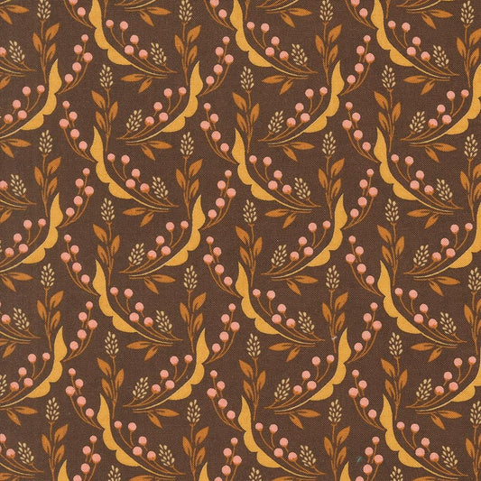 Acorn Hollow Nutmeg Harvest Florals Wheat by BasicGrey for Moda Fabrics - 30763 14