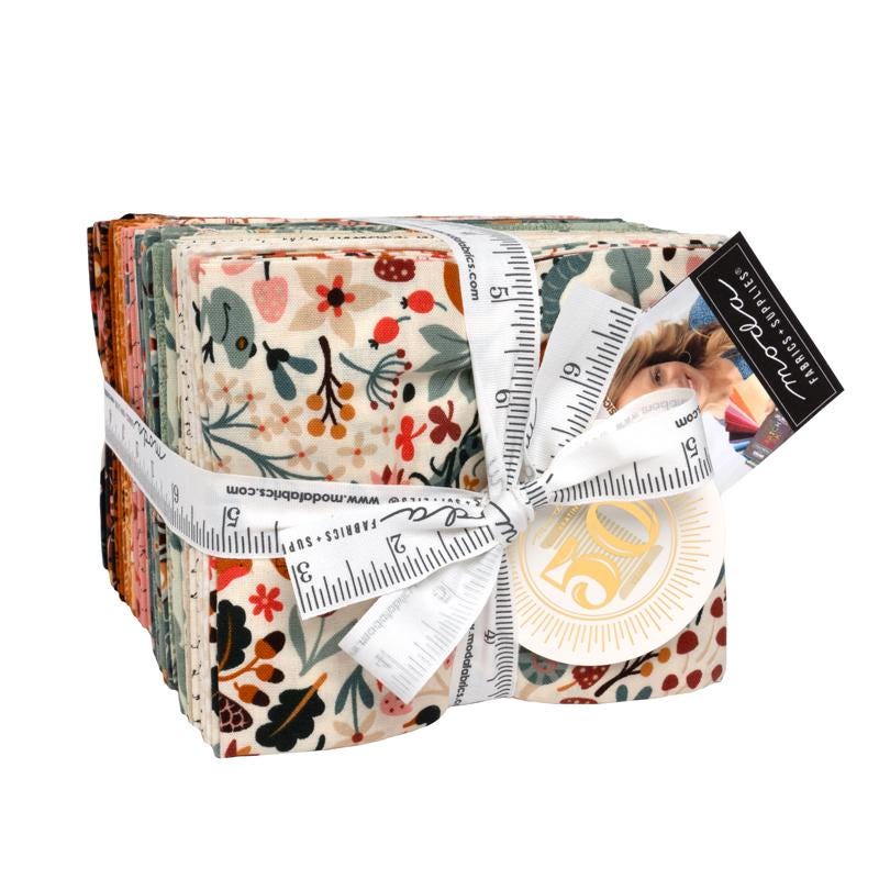 Acorn Hollow Fat Quarter Bundle by BasicGrey for Moda Fabrics - 30760AB - 38 pieces