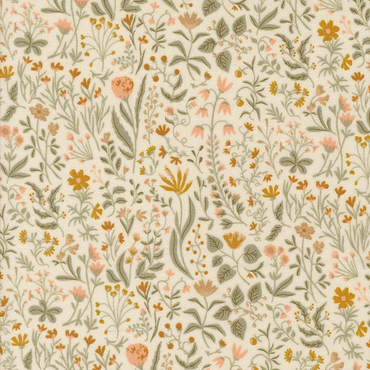 Rainier Mountain Meadow Small Floral Eggshell by Jessica Rose for Moda Fabrics - 38141 11
