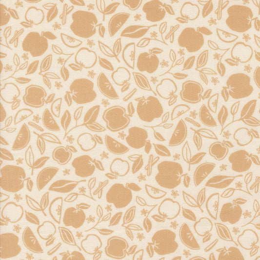Rainier Apple Crisp Novelty Fruit Eggshell Tan by Jessica Rose for Moda Fabrics - 38143 11