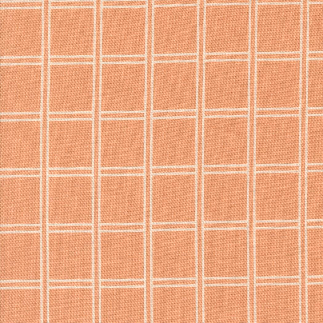Rainier Puget Sound Checks and Plaids Peach by Jessica Rose for Moda Fabrics - 38144 21