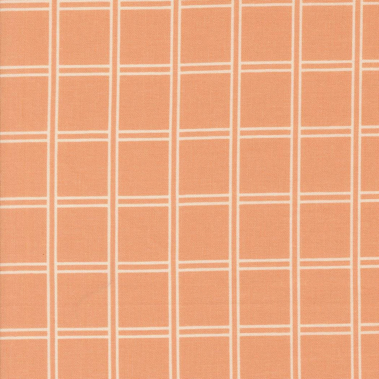 Rainier Puget Sound Checks and Plaids Peach by Jessica Rose for Moda Fabrics - 38144 21