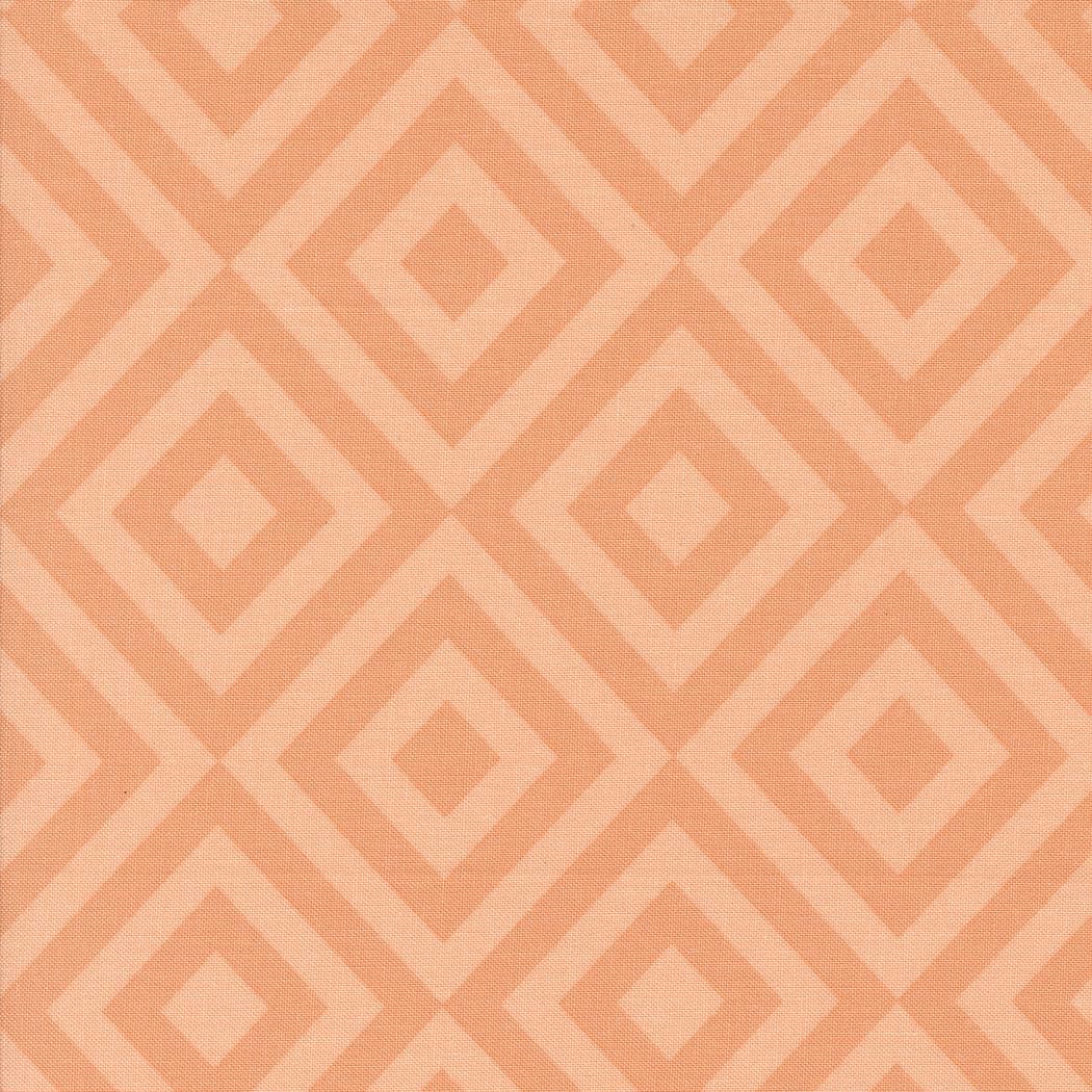 Rainier Glacier Peak Geometrics Peach by Jessica Rose for Moda Fabrics - 38147 21