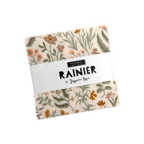 Rainier Mini Charm by Jessica Rose of Quiltd Studios for Moda Fabrics - 38140MC - 42 Assorted pieces