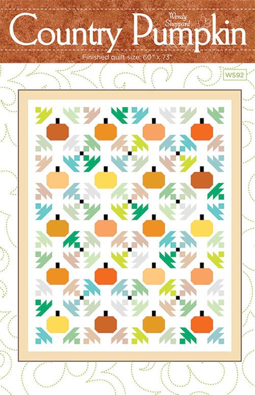 Country Pumpkin Pattern by Sheppard - Wendy - Printed Quilt Pattern