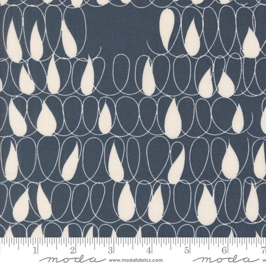 Simply Cozy Drops Blenders Navy by Zen Chic for Moda Fabrics - 1891 16