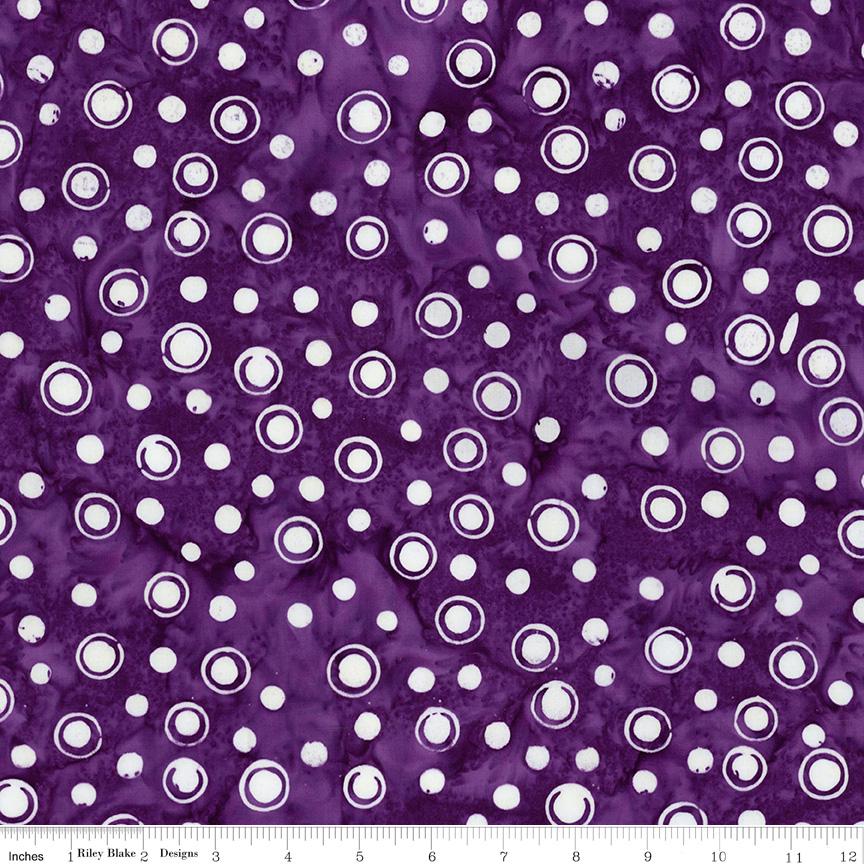 Expression Batiks Fright This Way Grape Soda by Sandy Gervais for Riley Blake Designs - BT23334-178