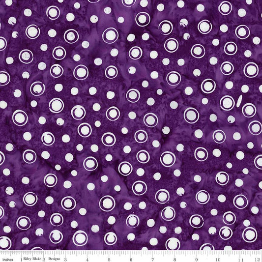 Expression Batiks Fright This Way Grape Soda by Sandy Gervais for Riley Blake Designs - BT23334-178