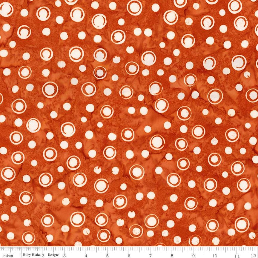 Expression Batiks Fright This Way Red Fox by Sandy Gervais for Riley Blake Designs - BT23334-239