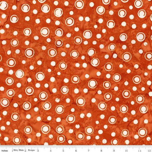 Expression Batiks Fright This Way Red Fox by Sandy Gervais for Riley Blake Designs - BT23334-239