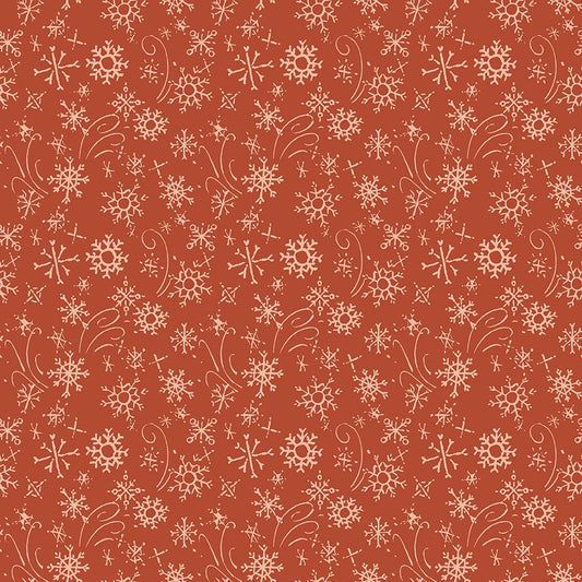 Santa's Tree Farm Snowflake Rudolph by Lisa Audit for Riley Blake Designs - C16454-RUDOLPH