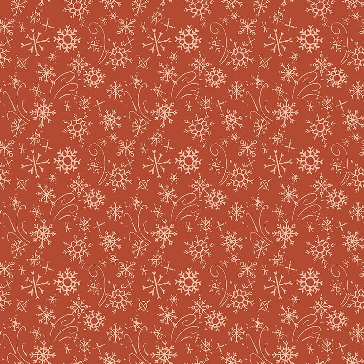 Santa's Tree Farm Snowflake Rudolph by Lisa Audit for Riley Blake Designs - C16454-RUDOLPH