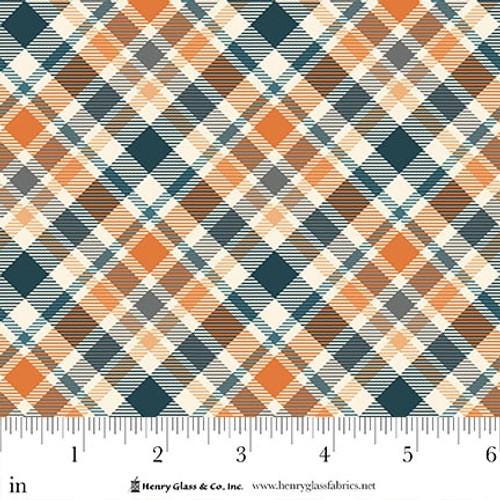 Ghosts in the Graveyard Bias Plaid Glow by Shelly Comiskey for Henry Glass - Q2025G-39