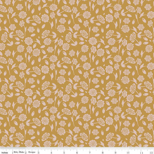 Honey Locust Peonies Honeycomb by Amber Johnson for Riley Blake Designs - C16273-HONEYCOMB