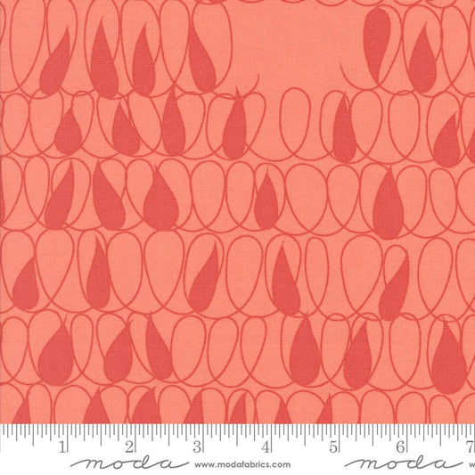 Simply Cozy Drops Blenders Coral by Zen Chic for Moda Fabrics - 1891 14