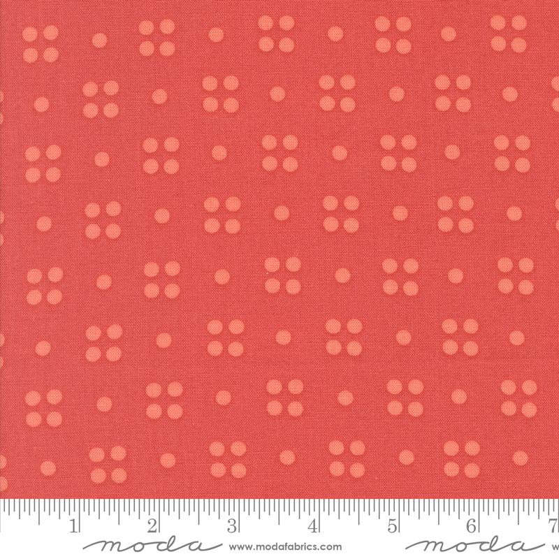 Simply Cozy Constellation Dots Persimmon by Zen Chic for Moda Fabrics - 1892 16