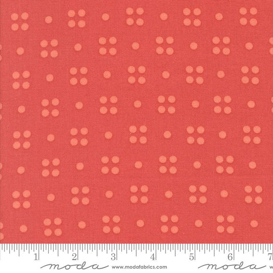 Simply Cozy Constellation Dots Persimmon by Zen Chic for Moda Fabrics - 1892 16