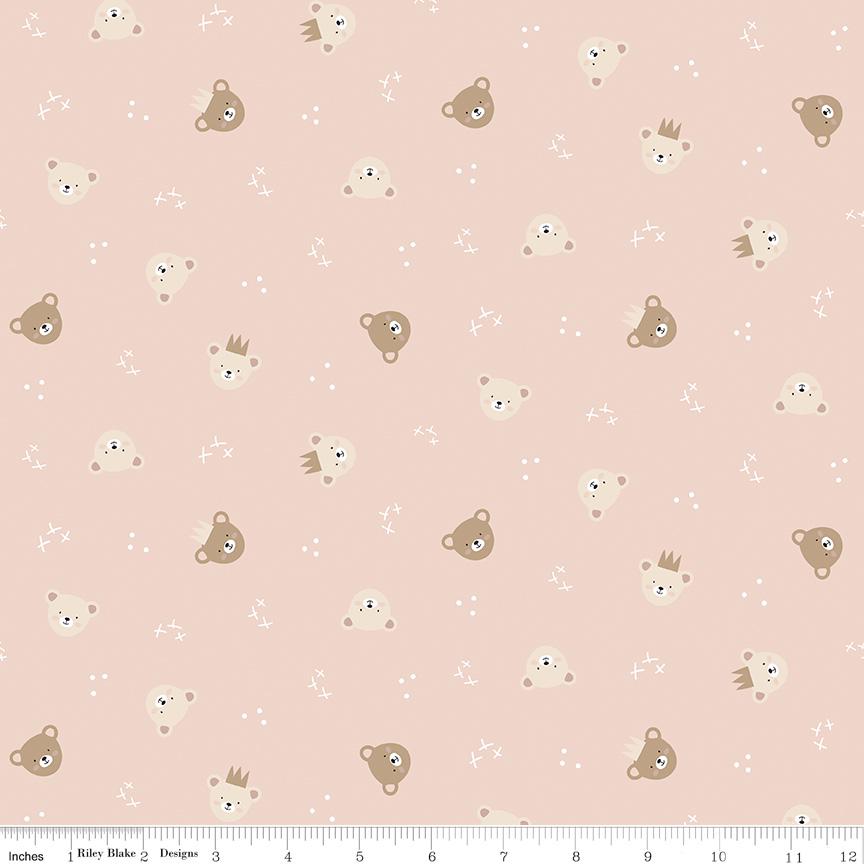 Cozy Bebe Bears Blush by Simple Simon & Company for Riley Blake Designs - C16431-BLUSH