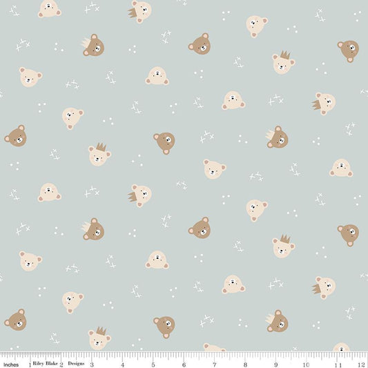 Cozy Bebe Bears Light Blue by Simple Simon & Company for Riley Blake Designs - C16431-LTBLUE