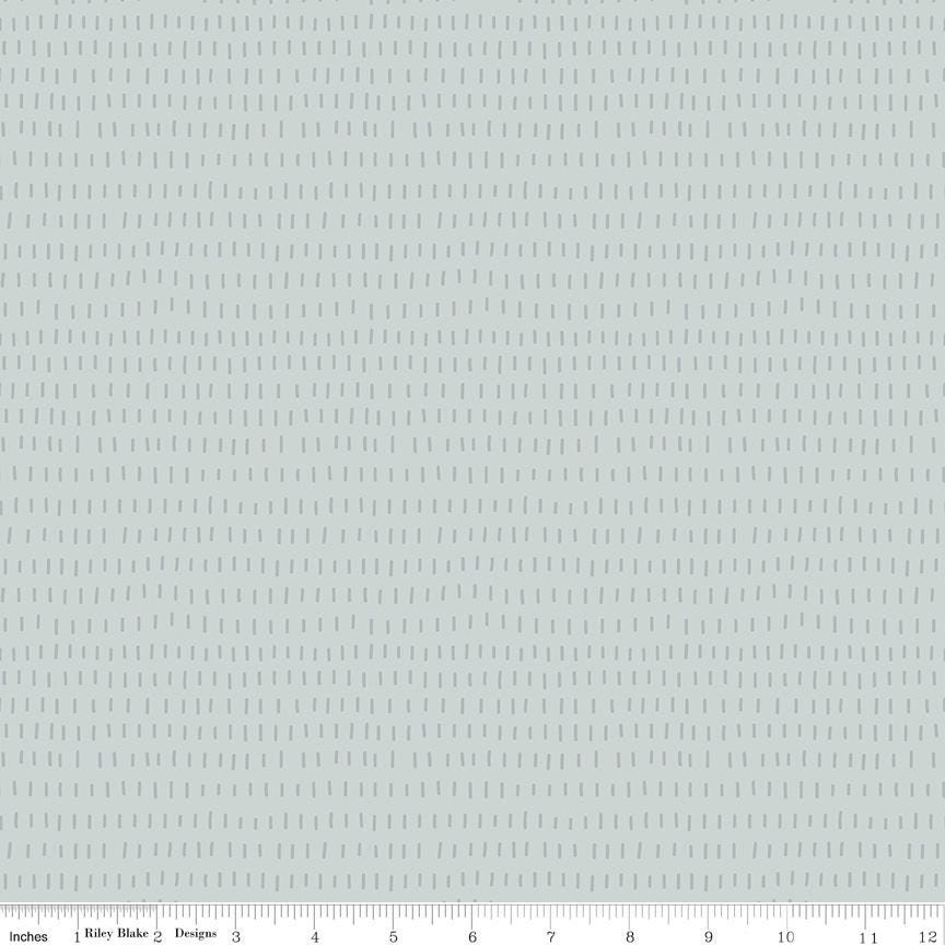 Cozy Bebe Dashes Light Blue by Simple Simon & Company for Riley Blake Designs - C16432-LTBLUE