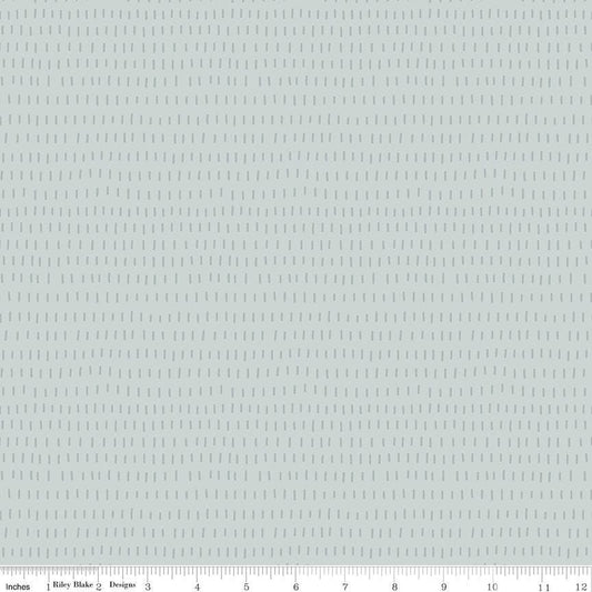 Cozy Bebe Dashes Light Blue by Simple Simon & Company for Riley Blake Designs - C16432-LTBLUE