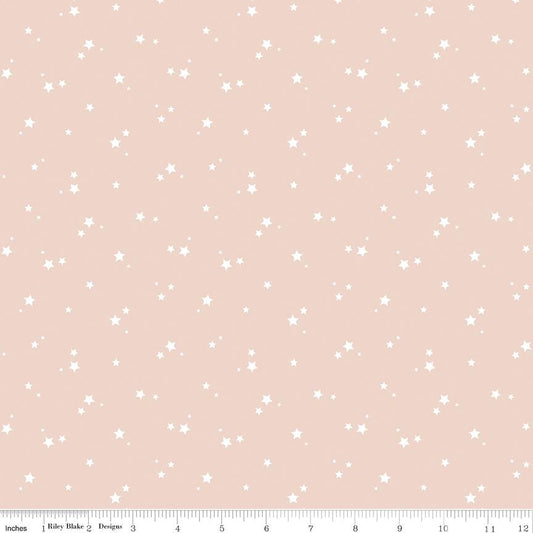 Cozy Bebe Stars Blush by Simple Simon & Company for Riley Blake Designs - C16434-BLUSH
