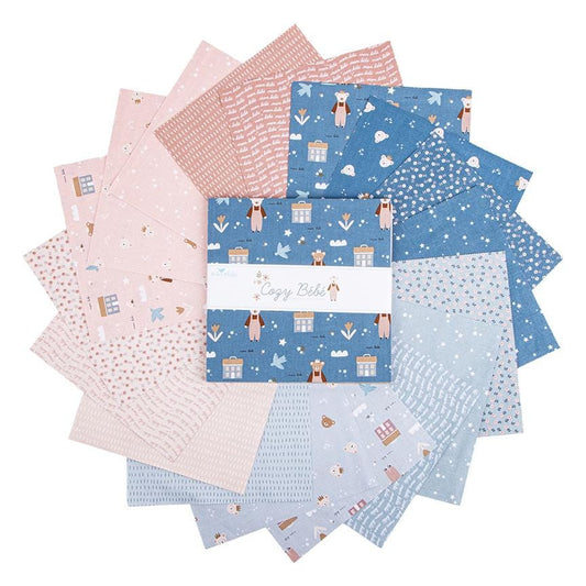 Cozy Bebe 10" Stacker by Simple Simon & Company for Riley Blake Deisgn Fabrics - 10-16430-42 - 42 pieces