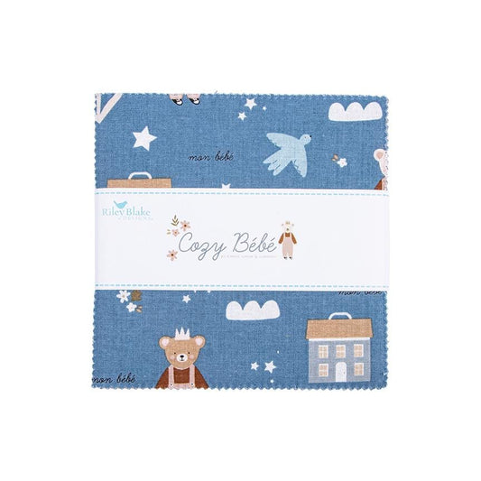 Cozy Bebe 5" Stacker by Simple Simon & Company for Riley Blake Design Fabrics - 5-16430-42