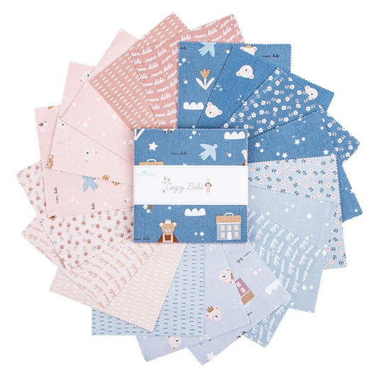 Cozy Bebe 5" Stacker by Simple Simon & Company for Riley Blake Design Fabrics - 5-16430-42