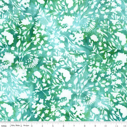 Expression Batiks Plant-Based Misty Teal by Sew Yeah Quilting for Riley Blake Designs - BT23324-273