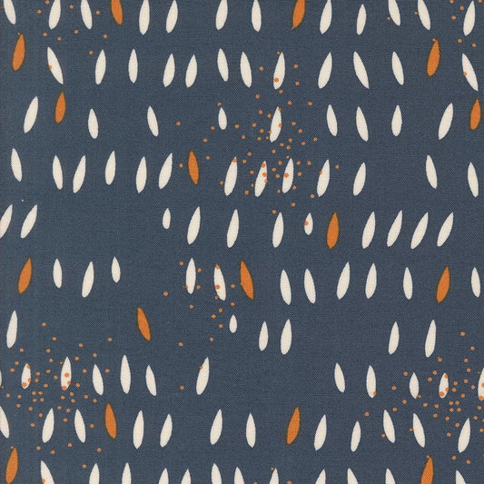 Simply Cozy Seeds Blenders Navy by Zen Chic for Moda Fabrics - 1893 16