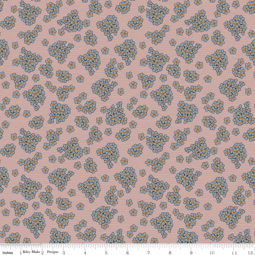 Honey Locust Hydrangeas Petal by Amber Johnson for Riley Blake Designs - C16271-PETAL