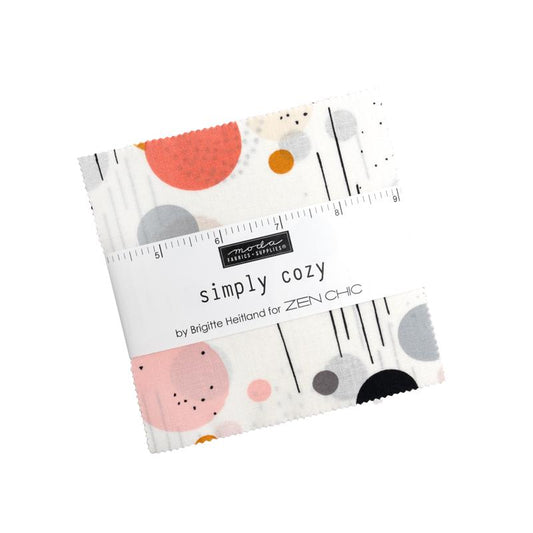 Simply Cozy Charm Pack by Zen Chic for Moda Fabrics - 1890PP