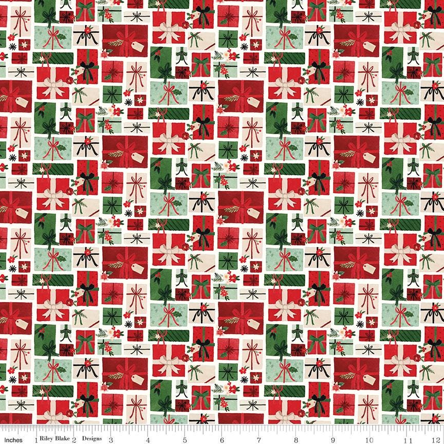 Charming Christmas Pretty Presents Cloud by Kelsey Carlson for Riley Blake Designs - C16352-CLOUD