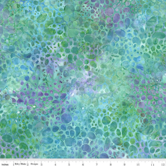 Expression Batiks Plant-Based Winter Mint by Sew Yeah Quilting for Riley Blake Designs - BT23323-280