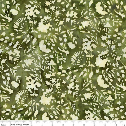 Expression Batiks Plant-Based Thyme by Sew Yeah Quilting for Riley Blake Designs - BT23324-324