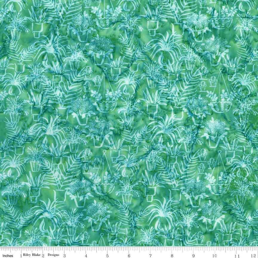 Expression Batiks Plant-Based Misty Teal by Sew Yeah Quilting for Riley Blake Designs - BT23325-273