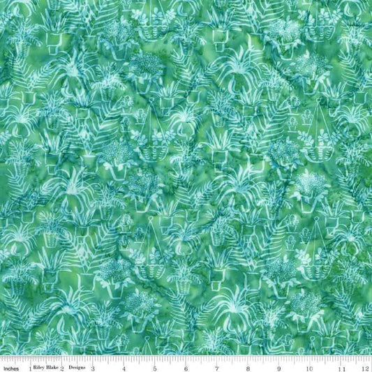 Expression Batiks Plant-Based Misty Teal by Sew Yeah Quilting for Riley Blake Designs - BT23325-273