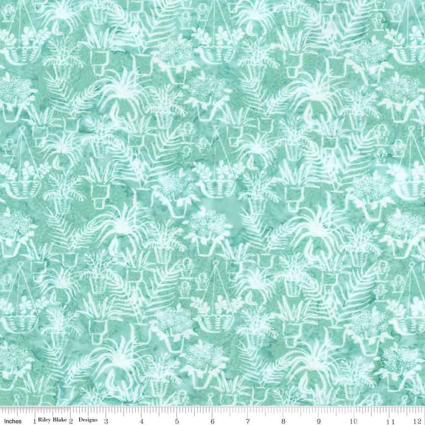 Expression Batiks Plant-Based Seafoam by Sew Yeah Quilting for Riley Blake Designs - BT23325-310