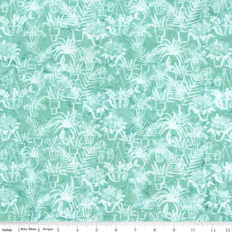 Expression Batiks Plant-Based Seafoam by Sew Yeah Quilting for Riley Blake Designs - BT23325-310