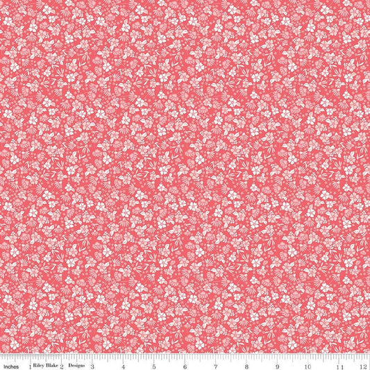 Summer Skies and Fireflies Garden Tea Rose by Gracey Larson for Riley Blake Designs - C16376-TEAROSE